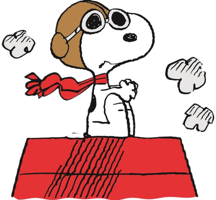Snoopy as pilot